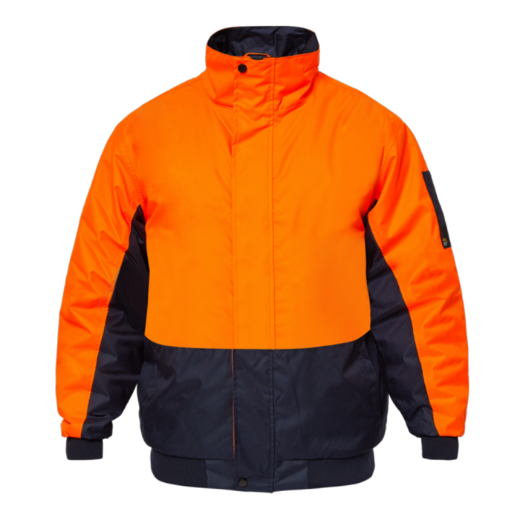 Picture of WorkCraft Hi Vis Modern Bomber Jacket